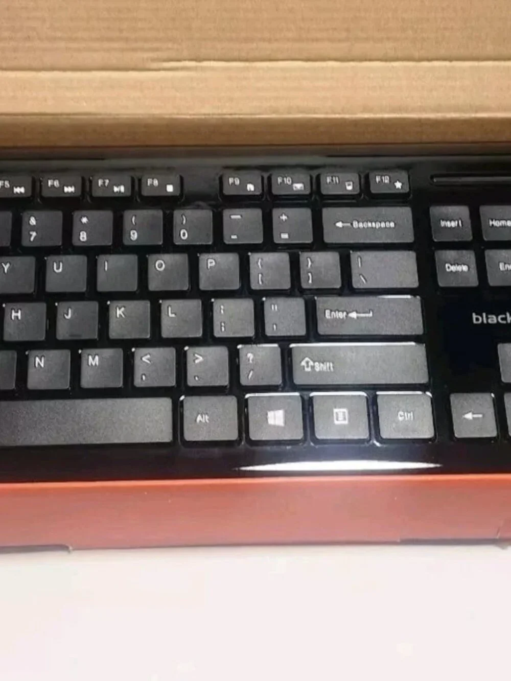 Blackweb Wireless Silent Keyboard 2.4GHz Low Profile Quiet Touch Keys New Sealed